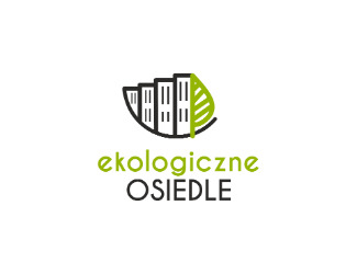 Projekt logo dla firmy ekologiczne osiedle | Projektowanie logo